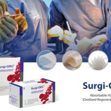 Celuloza oxidata regenerata cu efect hemostatic